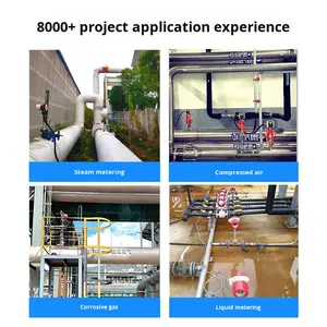 産業用デジタル液体流量計 ステンレス鋼ボルテックス流量計 DN15-DN300 ガス・空気・水・蒸気・流体 8-50m3/H ODM - Product Image 6