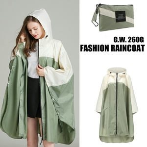 Impermeable Elegante y Personalizado para Adultos, Ligero, de Poliéster Ecológico, para Senderismo al Aire Libre, con Bolsillo, Capa Impermeable para <span class=keywords><strong>Mujer</strong></span> con Capucha - Product Image 1