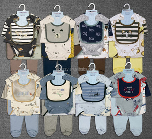 Set di Abbigliamento per Neonati 0-9 <span class=keywords><strong>Mesi</strong></span>, 100% Cotone, Tutina per <span class=keywords><strong>Neonato</strong></span>, Regalo per Bebè - Product Image 1