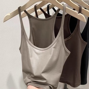 <span class=keywords><strong>Chaleco</strong></span> Spice Girls Pu de cuero de imitación Sexy Correa delgada para mujer elegante camiseta sin mangas Regular Color sólido ropa de calle <span class=keywords><strong>chaleco</strong></span> - Product Image 2