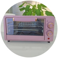 Four électrique compact à commande mécanique de 750W-Mini-four polyvalent pour les amateurs de cuisine à domicile