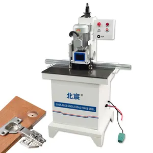 Hot Sell Deep Wood Dowel Multi-boring Cabinet Door Double Head Hinge Hole Drilling Machine For Furniture