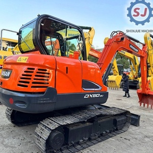 Mini-excavatrice sur chenilles d'occasion DOOSAN Corée, modèles DX60, DH60, DH80, DH140, DH220, DH225 - Product Image 5