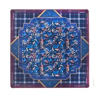 Tapis de Mahjong de Luxe Style Américain Personnalisé Pliable Portable Imperméable pour le Divertissement