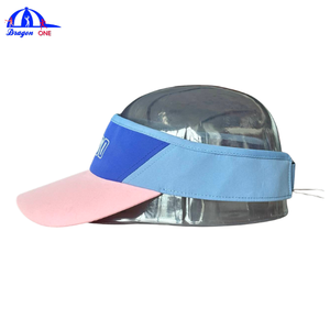 Casquettes à visière légères 100 % polyester, bicolores, brodées, unisexes, sportives, à large bord, respirantes, pour le sport et les activités de plein air - Product Image 2