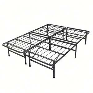 ฐานเตียงสองชั้นของโรงแรมเตียงควีนไซส์เตียงเหล็กนุ่มแพลตฟอร์มการจัดเก็บฐานที่นอน - Product Image 6