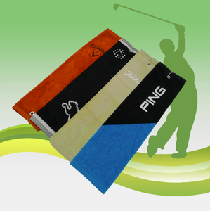 Bowling Khăn Cá Nhân Cotton Golf Khăn Tri Gấp Golf Khăn Với Biểu Tượng Tùy Chỉnh - Product Image 2