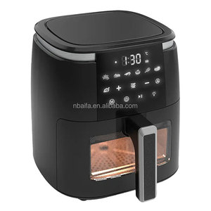 Horno Inteligente Aifa de 6.5 Litros, Freidora de Aire Inteligente Delgada, con Pulverizador Automático de Agua y Aceite, con Ventana Visible - Product Image 3