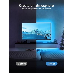 TV Light Strip <b>LED</b> TV Backlight Wifi Sync Box Waterproof <b>Led</b> Strip Kit for TV 55-65 Inch - Product Image 2