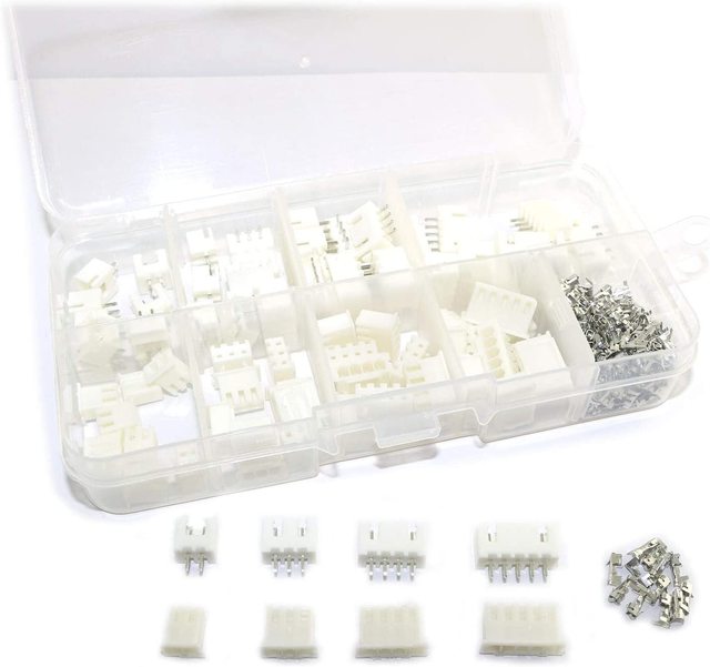 Industrial XH 2.54mm 2/3/4/5 Pin JST Connector Male/Female Wire Cable Header Housing Adaptor Terminal Kit