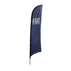 Bandera de Pluma de Poliéster Ecológica con Impresión de Logotipo Personalizado, Bandera Publicitaria Promocional para Agencias de Viajes y Automoción - Product Image 3