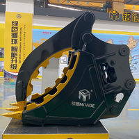 Godet hydraulique à pouce haute performance MONDE avec installation facile pour creuser et saisir les matériaux irréguliers sur site