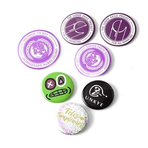 Promoción baratos lindos animales de dibujos animados Metal hojalata botón Pin insignias - Product Image 2