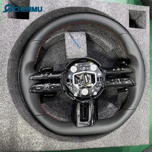 พวงมาลัยหนัง <span class=keywords><strong>Mercedes</strong></span> <span class=keywords><strong>AMG</strong></span> สำหรับรถเบนซ์ GT CL CLS CLA A E S <span class=keywords><strong>C36</strong></span> G63 C43 ML SL <span class=keywords><strong>W202</strong></span> W203 W204 W205 W206 W207 W213 W211 พร้อมปลั๊ก - Product Image 6