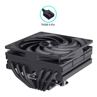 MC75-6 manusia salju RGB LED kipas pendingin udara 120mm pendingin CPU untuk MSI AMD Intel motherboard pendingin Cpu PC Gaming