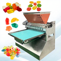 Nouvelle machine à bonbons électrique semi-automatique multifonctionnelle à haute efficacité en acier inoxydable 304 pour bonbons durs, mous et gelées