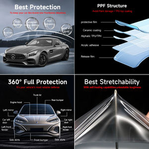 Película Protectora de Pintura para Automóvil FYL Lubrizol PPF TPU, Transparente, Autoregenerable, Antiarañazos, Resistente a los Rayos UV, 7.5mil - Product Image 3