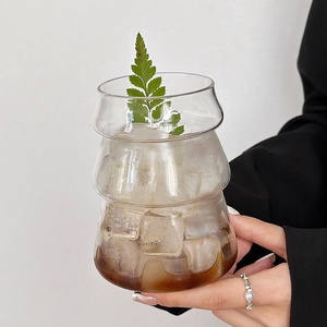 Nouvelle tasse créative en verre borosilicate pour Noël, avec paille et motif de dessin animé, résistante à la chaleur pour la maison - Product Image 3
