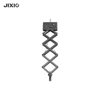 Système de suspension de plafond télescopique Jixio en alliage d'aluminium robuste, capacité de charge 3-23 kg, rail pour studio photo/vidéo et scène