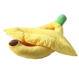 Muz köpek yatağı s peluş hayvan tekne ev rahat Ultra yumuşak tüm sezon Self isınma kedi köpek yatağı - Product Image 5