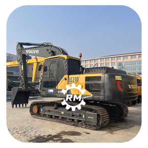 Excavatrice Volvo EC210D d'occasion en stock, pelle de construction sur chenilles à haut rendement, garantie d'un an, composants de base, moteur, pompe à moteur - Product Image 1