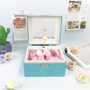 Yiyu - Caja Musical de Papel con Manivela y Bola Giratoria con Brillantina, Ecológica, <span class=keywords><strong>para</strong></span> Ayudar a <span class=keywords><strong>Dormir</strong></span> a Bebés, Regalo - Product Image 2