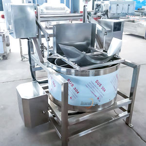 เครื่องทอดอุตสาหกรรมสำหรับหัวหอม หนังหมู น้ำมัน <span class=keywords><strong>หมูสามชั้น</strong></span> กระทะทอด บาร์กุ้ง ขนมขบเคี้ยวทอด สายการผลิต - Product Image 2