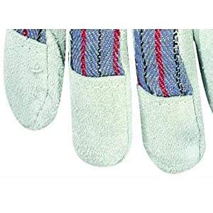 Fabbrica a buon mercato costruzione industriale 10.5 pollici Full Leather Classic Rigger rinforza doppi guanti di palma in pelle - Product Image 3