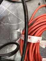 Câble de batterie en cuivre 16/25/50mm² rouge et noir pour camping-car, yacht, maison, stockage solaire