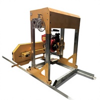 Scie à ruban horizontale pour le sciage du bois, haute précision et puissance de 7,5 kW