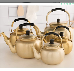 Tetera de té de aluminio para el hogar, difusor de tetera de arroz crudo tradicional, antigoteo, vinagre, leche, té, botella para fiesta de barbacoa - Product Image 2