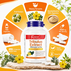 Suplemento de Tribulus Shecome de Fábrica GMP, 150 Cápsulas para Hombres, Apoyo a la Función de la Salud, Cápsulas de Tribulus - Product Image 3
