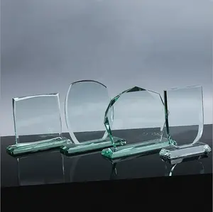 HDW benutzer definierte Crystal Trophy 3D-Lasergravur Crystal Glass Blank Crystal Block Award Plaque Trophy