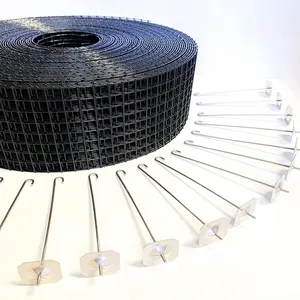 Vente en gros de filets de barrières solaires en acier inoxydable crochets en J pour panneau solaire kit de dissuasion des oiseaux crochets en J