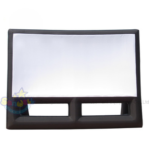 Tela de Oxford de PVC/PVC inflable pantalla de proyección de aire pantalla de cine - Product Image 1