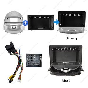 BAIDAYU Écran tactile multimédia pour voiture 9 pouces GPS USB CarPlay Android Auto Caméra de recul 04-08 Peugeot 206 06-13 Citroën <span class=keywords><strong>C2</strong></span> - Product Image 4