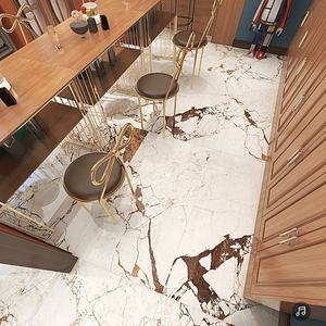 Azulejos de Cerámica Modernos, Simples, Oscuros, de Cuerpo Completo, de 5 mm, 600x1200, Color Blanco Jazz, para Sala de Estar, Pared de Fondo, Piedra de Lujo, Antideslizante, para Piso - Product Image 2