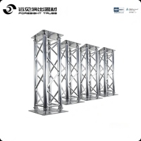 Estructura de Truss Cuadrada Universal Multiusos para Conciertos, Bodas, Exposiciones, Alquiler de Eventos y Negocios