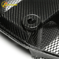 Grille avant en fibre de carbone sèche G80 G82 CSL pour BMW M3 G80 G82 M4, grille de pare-chocs avant en carbone
