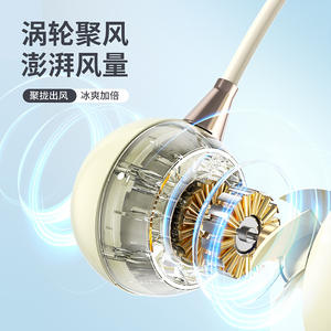 Nouveau ventilateur portable USB rechargeable en forme de dessin animé pour étudiants, idéal pour l'extérieur et les dortoirs – Cadeau - Product Image 4