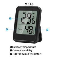 Thermomètre hygromètre électronique à affichage numérique LCD, pour la maison, intérieur, extérieur, Mini Thermo hygromètre, moniteur de Station météo, nouveau