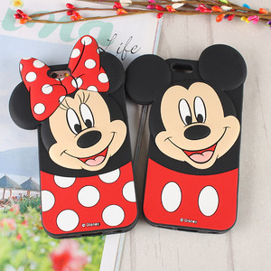 Cartoon <span class=keywords><strong>Mickey</strong></span> Minnie Soft Rubber Back Cover Case Protective Cell Phone Case for <span class=keywords><strong>iPhone</strong></span> 5/5S/<span class=keywords><strong>6</strong></span>/6S/7/8 plus X/XS/XR/XS MAX - Product Image 1