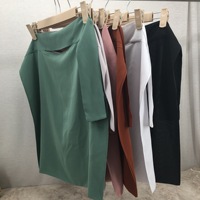Nouveau Voile Carré en Mousseline de Soie à Motif Uni, Protection Solaire, Tendance, pour Dubaï, Moyen-Orient et Turquie
