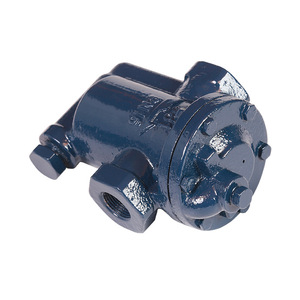 981 Ductile Iron Bucket-Type Inverted Steam Trap Manual <b>Control</b> Threaded Interface High <b>Temperature</b> Water for Steam Media - Product Image 2