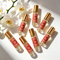 Huile de parfum roll-on Vanille Musc 10ml Sans alcool Longue tenue Parfum musqué doux Huile corporelle Format voyage