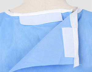 Blouse chirurgicale à <span class=keywords><strong>usage</strong></span> <span class=keywords><strong>unique</strong></span> jetable non-tissé blouse chirurgicale salut tissu sec pour blouse chirurgicale - Product Image 4