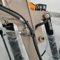 Envío Gratuito, Mini Excavadora de 2.5 Toneladas con Certificación CE EPA, Excavadora Pequeña Hidráulica Diesel con Orugas para Jardín, Granja y Construcción