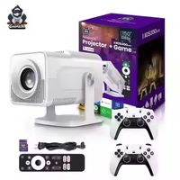 Projecteur de jeu HCS350 MAX très vendu, home cinéma portable avec console de jeu, plus de 20000 jeux intégrés