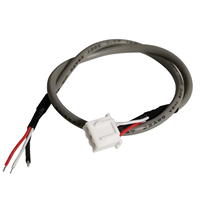 Kabel Audio Fleksibel Tinggi Berpelindung Ujung Tunggal Tembaga Murni Konektor Terminal XH2.54-3P Kabel Ekstensi DIY 2-Core untuk M... IATF 16