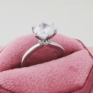 Benutzer definierte Zirkonia Ring Luxus Zirkon Ring Trau ringe Schmuck Frauen